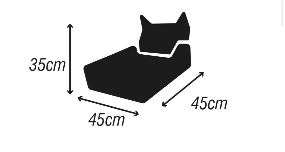 CHAKİE KULAKLI LÜKS MİNİ SET KEDİ & KÖPEK YATAGI